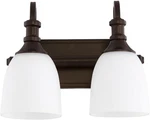 Richmond 5011-2-86 Transitional Bronze Two-light Vanity Fixture. Fixed Price $149.99.