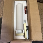 Modern Wall Lighting Kuzco Sconce Brushed Gold Interior Decor 120V. Fixed Price $150.00.