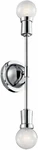 43195CH Armstrong 16.75" 2-LIGHT Wall Sconce In Chrome. Fixed Price $223.99.