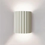 Modern Led Wall Sconce Minimalist Resin Light Nordic Style Half-cylinder. Fixed Price $24.99.