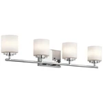 Kichler 45503 Chrome Hara 31"W 4-BULB Bathroom Lighting Fixture. Fixed Price $404.99.