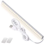 Dweptu Usb Powered Under Cabinet Lighting, 12" Tool-free Mount 1PCS, White. Fixed Price $11.99.