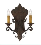 $348 Savoy House New Southerby 2 Light Candle Scroll Florence Bronze Wall Sconce. Fixed Price $191.25.