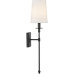 Minka-lavery 2021-66A Open Box Calera Wall Sconce Coal Black. Fixed Price $36.00.