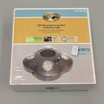 Hampton Bay Remote Controlled Umbrella Light 7" Diameter Dual Color. Fixed Price $19.99.