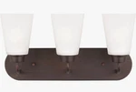 Generation Lighting Kerrville 18 In. 3-LIGHT Bronze Traditional Transitional.... Fixed Price $59.99.