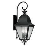 Livex Lighting Amwell Outdoor Wall Lantern Black 2558-04. Fixed Price $1659.96.