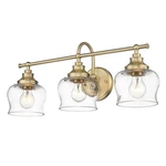 Used Golden Lighting 3610-BA3 Bcb-clr Daphne Bath VANITY-10.25 Inches. Fixed Price $255.00.