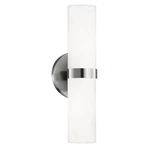 Kuzco Milano 15" Led Wall Sconce, Brushed Nickel/opal WS9815-BN. Fixed Price $140.80.
