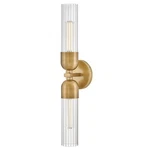 Hinkley Lighting Soren Sconce, Heritage Brass/clear Fluted - 50912HB. Fixed Price $299.00.