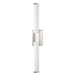 Maxim Lighting Optic Led 30" 2-LIGHT Bath Vanity, Satin Nickel 52116WTSN. Fixed Price $148.00.