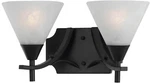 Triarch 33310/2 Value Series 2-LIGHT Vanity Fixture, English Bronze Nib. Fixed Price $85.00.