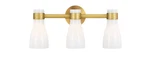 Generation Lighting AEV1003BBSMG Moritz Vanity Burnished Brass. Fixed Price $199.95.