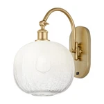 Innovations Lighting 918-1W-16-11 Brookhaven Sphere Sconce Satin Gold / Opal. Fixed Price $294.80.