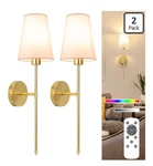 Niorsun Battery Operated Wall Sconce 2 Pack. Fixed Price $28.95.