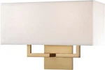 George Kovacs Wall Sconce Lighting With Shades, Light, 120 Watts, Honey Gold. Fixed Price $118.08.