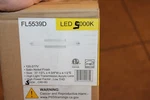 Sunpark Led Wall Sconce : FL5554D-5000K 49.25" X 4-3/4" 1/2". Fixed Price $30.34.