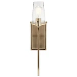 Kichler Alton 5" Single Gold, Champ, Gld Leaf 1-LIGHT. Fixed Price $204.99.