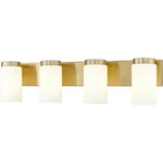Z-lite 746-4V-LG Burk Light 30 Inch Luxe Gold Bath Vanity Wall. Fixed Price $266.00.