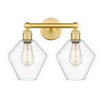 Innovations Cindyrella 2LT 17" Bath Vanity Light, Gold/clear 616-2W-SG-G652-8. Fixed Price $396.00.