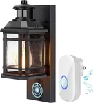 Oykyohei Motion Sensor Outdoor Waterproof Lights, Porch With Doorbell Nib. Fixed Price $22.45.