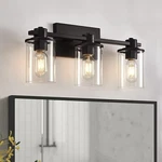 New!! Modern Black Stambord 3- Light "bathroom/ Bedroom Vanity Fixture". Fixed Price $39.99.