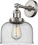 Brushed Satin Nickel 1-LIGHT Sconce By Innovations 203-SN-G74. Fixed Price $330.99.