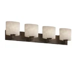 Justice Design Clouds Modular 4-LT Bath Oval Shade, Bronze CLD-8924-30-DBRZ. Fixed Price $352.00.