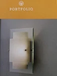 Nibportfolio 0258189 Light Chrome Finish Pocket Wall Sconce Clear Etched Glass. Fixed Price $18.99.