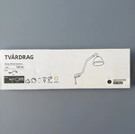 New Ikea Tvardrag Cabinet Lighting Led Lamp Steel Black - 2 Available. Fixed Price $21.60.