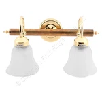 Elk 18601 Polished Brass Omni Collections 2-BULB Bath Vanity Light A19 9"X17"X9". Fixed Price $66.49.