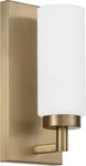 Capital Lighting 651711AD Alyssa 11" Bathroom Sconce W/ Faux Alabaster Shade -. Fixed Price $84.54.