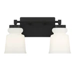 Bellevue SH80057 2 Light 15"W Bathroom Vanity - Black. Fixed Price $132.00.