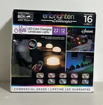 Enbrighten Color Changing Outdoor Led Landscape Path 22 Feet 12-LIGHTS. Fixed Price $35.00.