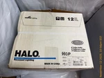 Halo Lighting 993P 4" Trim Coilex Baffle White With Black 12 Pack. Fixed Price $139.99.