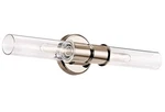 Kichler 52654 Pn Aviv 2-LIGHT 24" Tall Wall Sconce Polished Nickel. Fixed Price $93.50.