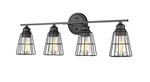 Millennium Lighting 3384 32"W Vanity - Black. Fixed Price $143.92.