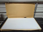 Plaskolite 1199232A White Plastic Louver Grid Panel 2X4X3/8 Cube 5 Pack Nos. Fixed Price $89.96.