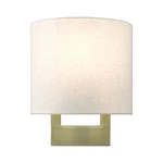 Livex Lighting 42420 Hayworth 10" Tall Wall Sconce - Brass. Fixed Price $133.96.
