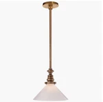 Visual Comfort Chapman & Myers Boston Pendant SL5125HAB, $649, New, With Shade. Fixed Price $345.00.