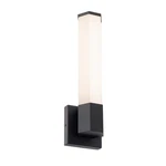 Wac Remi 16" 1LT Led Wall Sconce 3CCT, Black/frosted WS-230116-CS-BK. Fixed Price $94.99.
