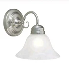 Design House Millbridge 1-LIGHT Satin Nickel Wall Mount Sconce Open Box. Fixed Price $24.50.