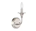 Craftmade Jolenne 8.25 In. 1 Light Brushed Polished Nickel Finish Wall Sconce. Fixed Price $27.99.