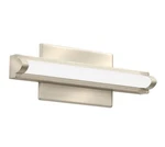 Lithonia Lighting Contemporary Arrow Brushed Nickel 3000K Led Vanity. Fixed Price $44.98.