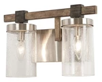 Minka Lavery 4632 Bridlewood Light 14"W Bathroom Vanity - Grey. Fixed Price $229.00.