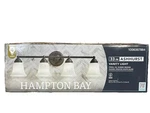 Hampton Bay Ashhurst 32.75" 4-LIGHT Bronze Bathroom Vanity W/frosted Glass. Fixed Price $35.99.