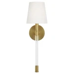 Used Visual Comfort Studio Collection CW1081BBS HANOVER-1 Light Wall Sconce In. Fixed Price $169.15.