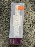 Home Decorators Keighley 18 Chrome Crystal Vanity Light New Sealed. Fixed Price $39.99.