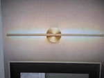 Rennnsan Aidan 1-LIGHT Gold Linear Dimmable Led Wall Sconce. Fixed Price $37.95.