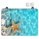 Stove Top Cover For Electric Christmas Kitchen Decor Starfish Seash. Fixed Price $29.98.